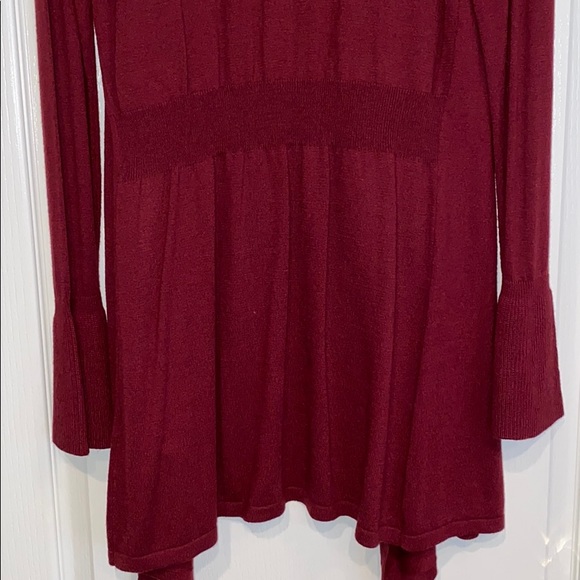White House Black Market Cardigan Sweater M Red - Picture 8 of 8